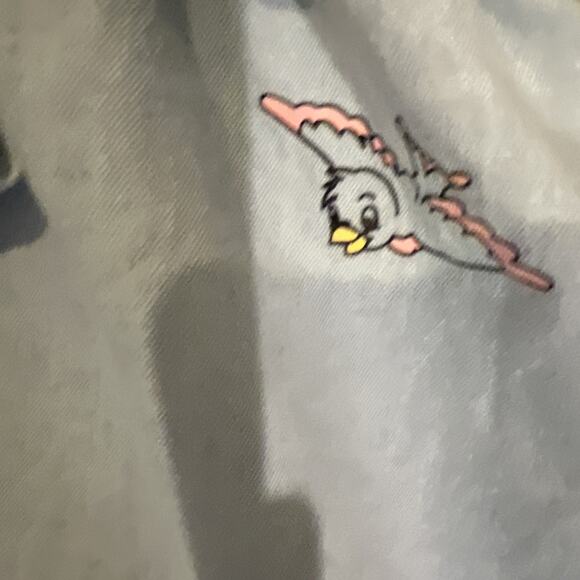 NWT Disney Parks Cinderella Denim Chambray Patch Skirt Gus Gus Jack Size Small - Picture 5 of 11